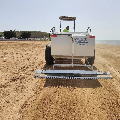 60KM traktor plażowy do czyszczenia piasku i gleby Wydajność pracy 20000-30000m'/h