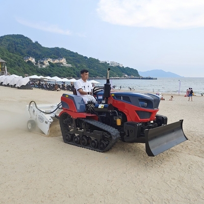 Maszyna do czyszczenia plaży z hydraulicznie sterowanym wibrującym ekranem i wagą 800 kg