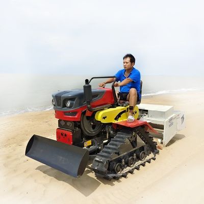 Przenośna maszyna do czyszczenia plaży Proces czyszczenia alkalicznego i ciepłego do czyszczenia plaż