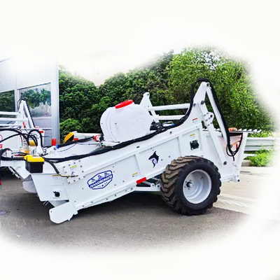 300 mm Hydraulicznie sterowany ekran wibrujący do czyszczenia piasku na plaży Waga KG 1800kg