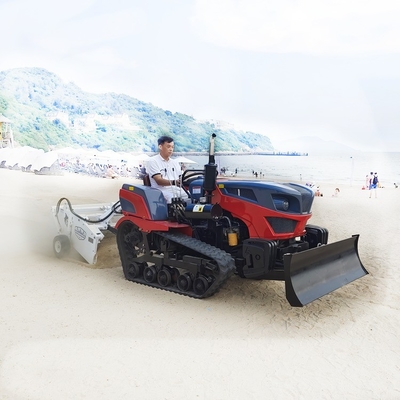 Łatwe w obsłudze 1200 hydraulicznie sterowane wibrujące maszyny do czyszczenia plaży piaskowej