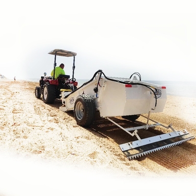Tractor 180 mm zamiatacz piasku dla działu oczyszczania środowiska 1200kg waga