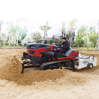 2200 KG traktor piaszczysta do czyszczenia plaży i usuwania odpadów