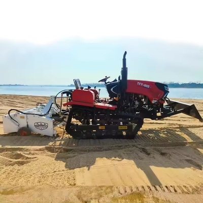 Ciężki ciągnik do oczyszczania plaży o masie 1500 kg do usuwania środowiskowego śmieci i wodorostów